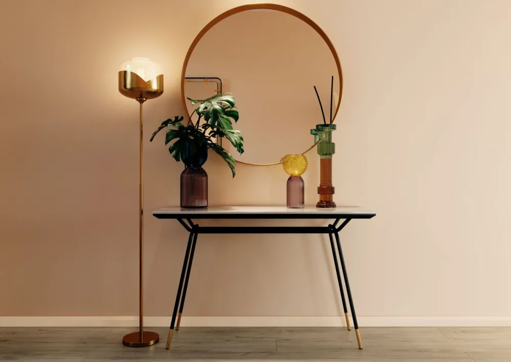 KARE Design Lattiavalaisimet|Olohuone*Goblet Ball Lattiavalaisin, Kulta