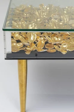 KARE Design Sohvapöydät*Gold Flowers Sohvapöytä 120x60cm