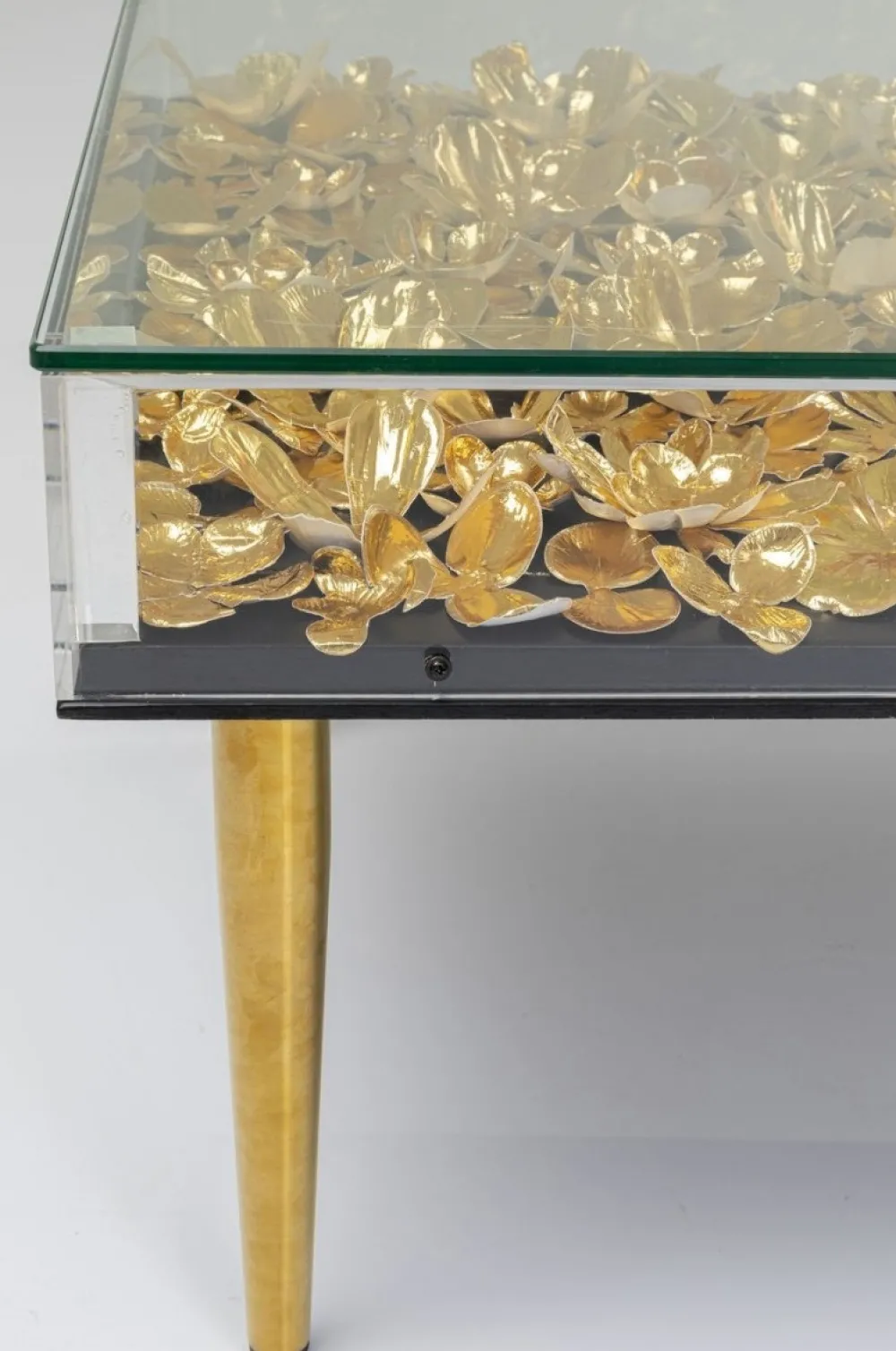 KARE Design Sohvapöydät*Gold Flowers Sohvapöytä 120x60cm