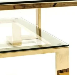 KARE Design Sohvapöydät|Olohuone*Gold Rush Sohvapöytä, Kulta 120x120cm