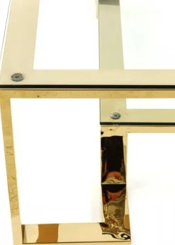 KARE Design Sohvapöydät|Olohuone*Gold Rush Sohvapöytä, Kulta 120x120cm