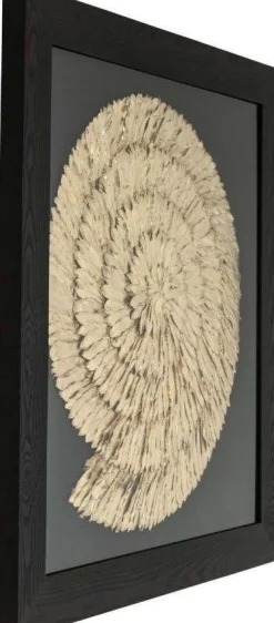 KARE Design Seinäkoristeet*Golden Snail Etana Seinä-koriste, Taulu, Kulta 120x120cm