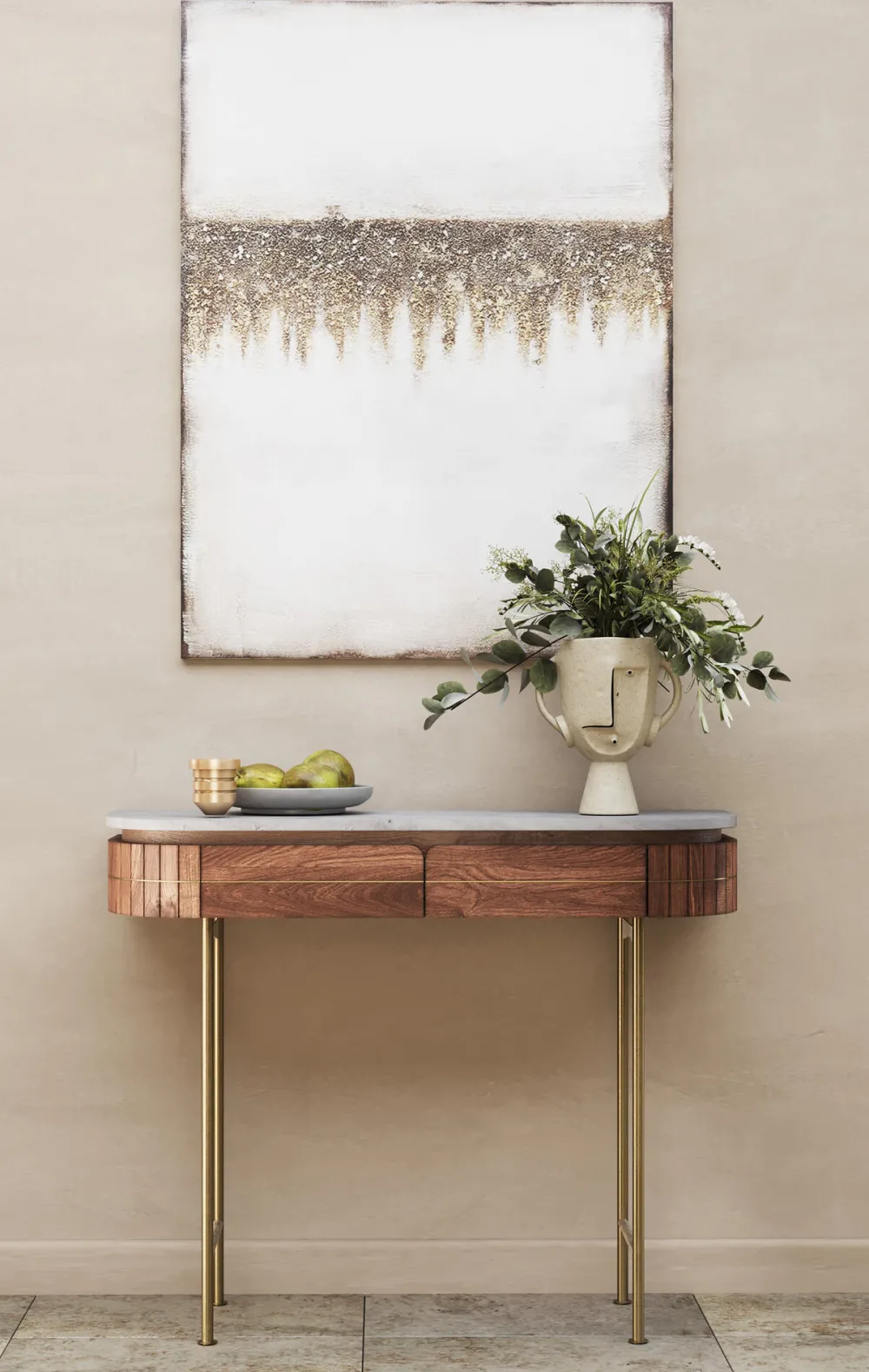 KARE Design Konsolipöydät Ja Sivupöydät*Grace Konsolipöytä 100x76cm