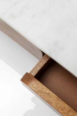 KARE Design Sohvapöydät*Grace Sohvapöytä, Mangopuu, Marmori 110x60cm