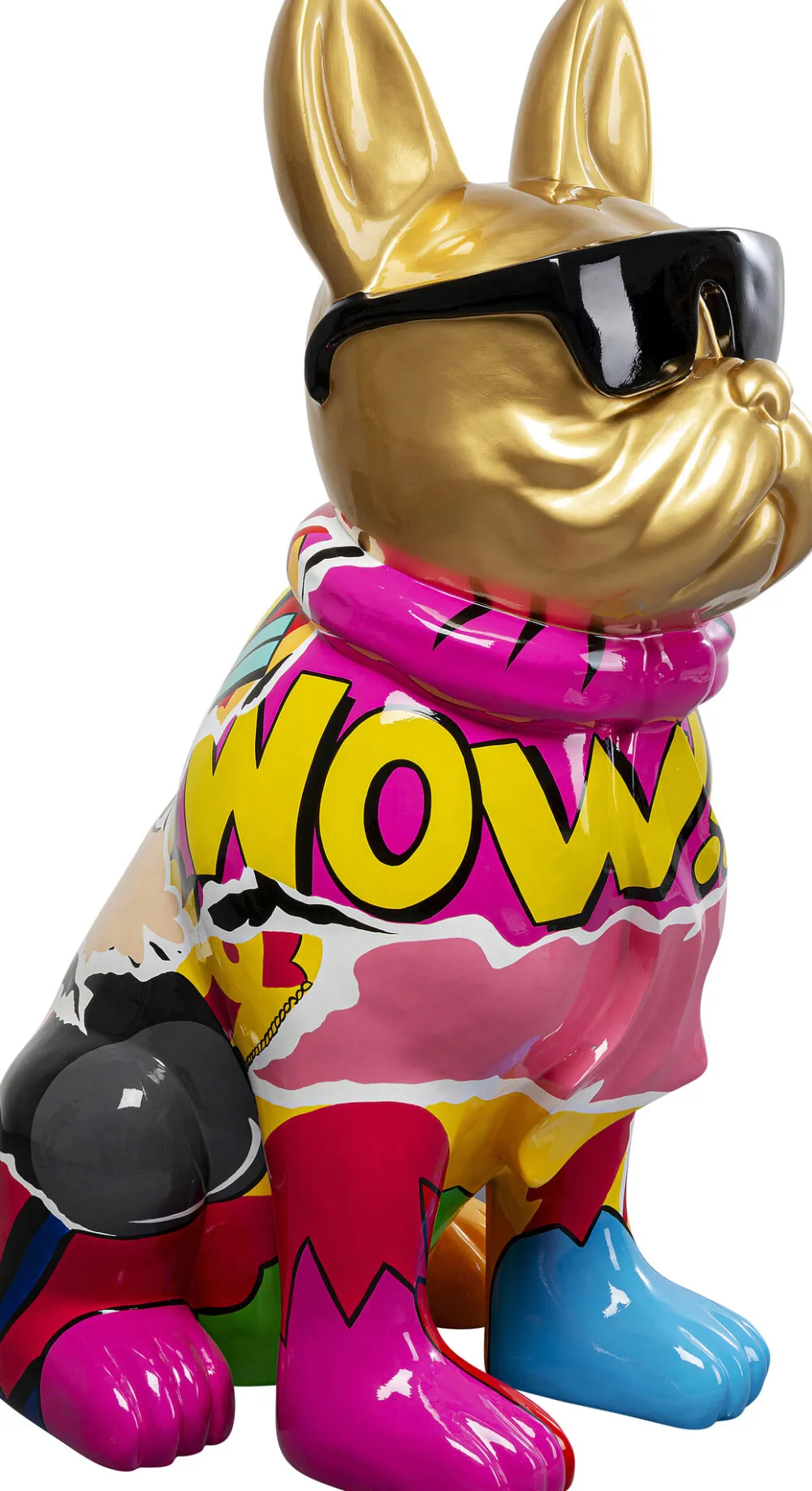 KARE Design Jalalliset Koriste-Esineet*Graffiti Dog Koira Koriste-esine 152cm