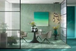 KARE Design Pöydät*Grande Possibilita Bubble Pyöreä Pöytä Musta Ø150cm