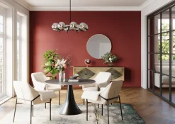 KARE Design Pöydät*Grande Possibilita Pyöreä Pöytä, Musta Ø120cm