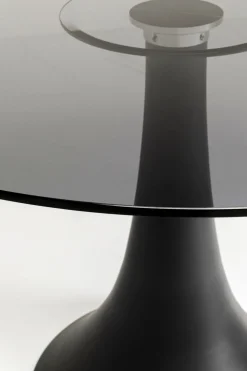 KARE Design Pöydät*Grande Possibilita Pyöreä Ruokapöytä - Savulasi Ø110cm