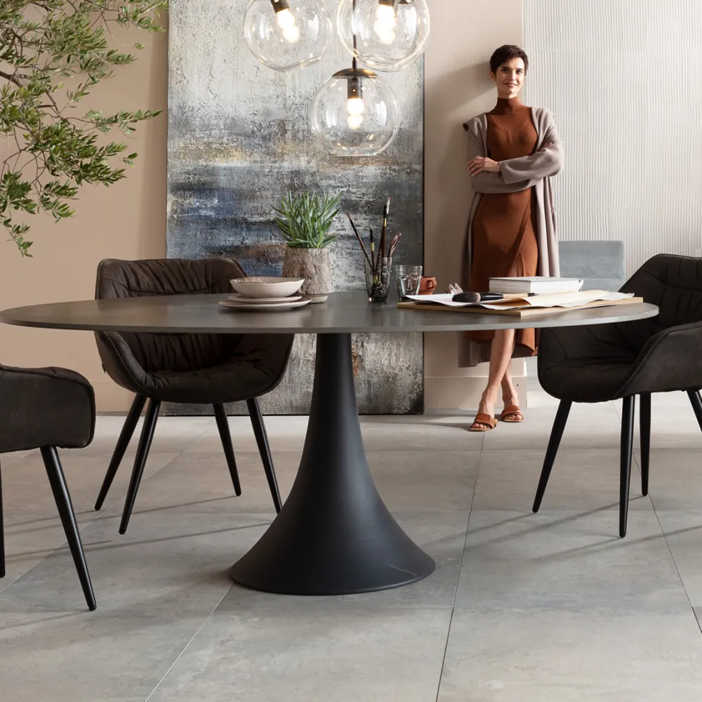 KARE Design Pöydät*Grande Possibilita Pöytä, Musta 180x120cm