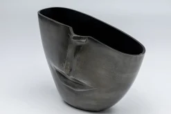 KARE Design Maljakot*Half Face Maljakko Antrasiitti 31cm