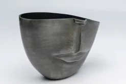 KARE Design Maljakot*Half Face Maljakko Antrasiitti 31cm