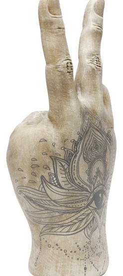 KARE Design Koriste-Esineet*Hand Victory Tattoo Eye Koriste-esine 36cm