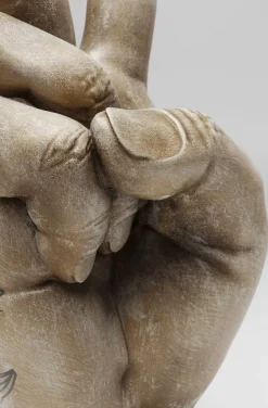 KARE Design Koriste-Esineet*Hand Victory Tattoo Eye Koriste-esine 36cm