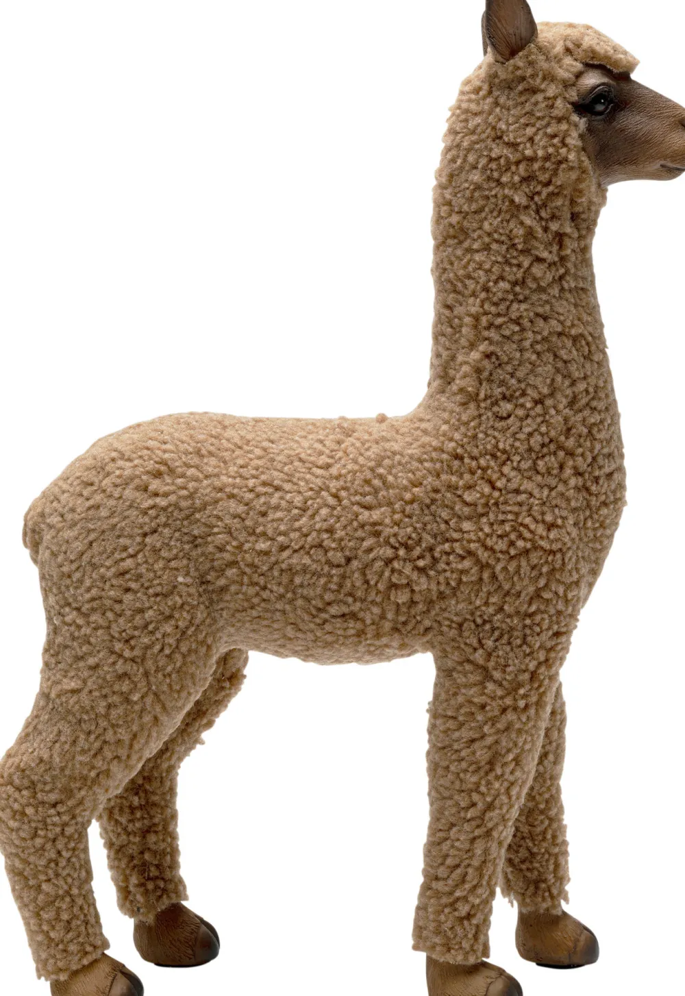 KARE Design Koriste-Esineet*Happy Alpaca Alpakka Koriste-esine Ruskea 38cm