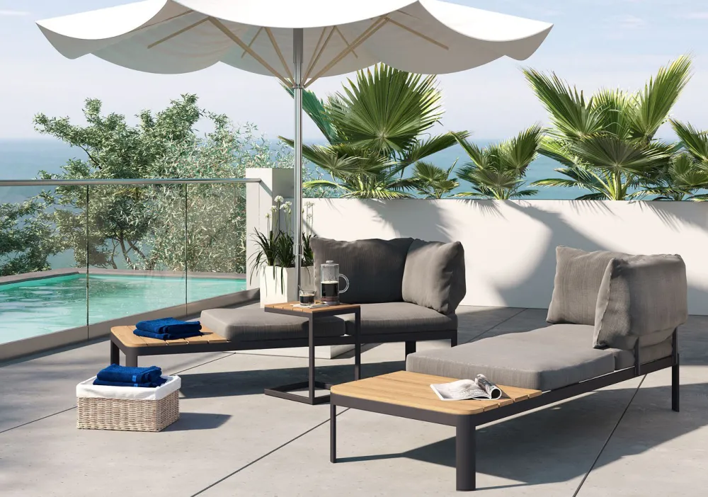 KARE Design Sohvat*Happy Day Flexible Sohvaryhmä, Ulkokaluste (3/osaa)