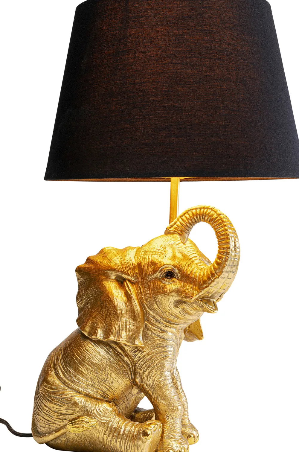 KARE Design Pöytävalaisimet*Happy Elefant Elefantti Pöytävalaisin 48cm