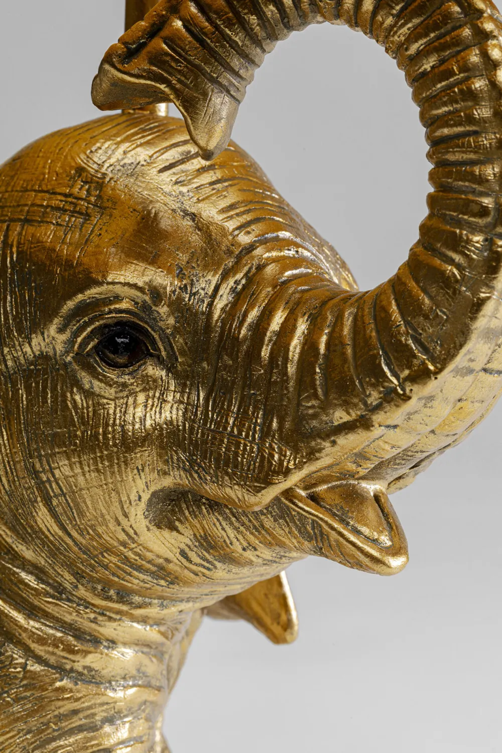 KARE Design Pöytävalaisimet*Happy Elefant Elefantti Pöytävalaisin 48cm