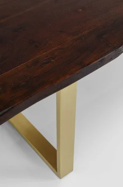 KARE Design Pöydät*Harmony Dark Pöytä, Messinki 160x80cm