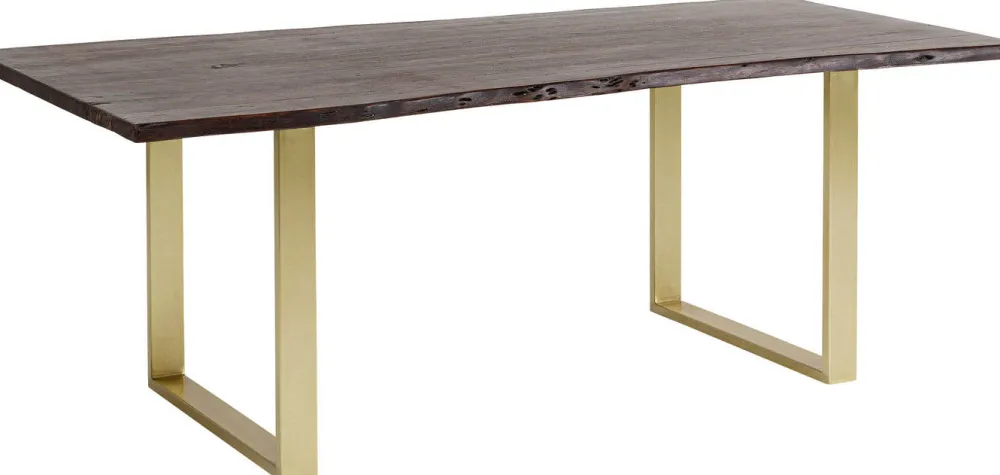 KARE Design Pöydät*Harmony Dark Pöytä, Messinki 200x100cm