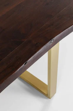 KARE Design Pöydät*Harmony Dark Pöytä, Messinki 200x100cm