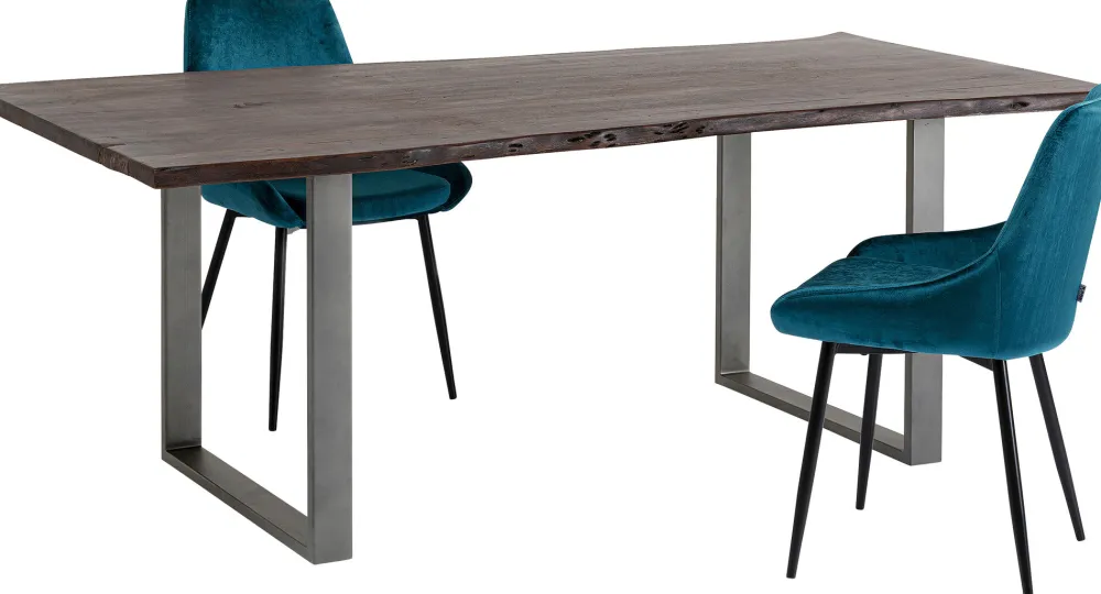 KARE Design Pöydät*Harmony Dark Pöytä, Raaka Metallil 160x80cm