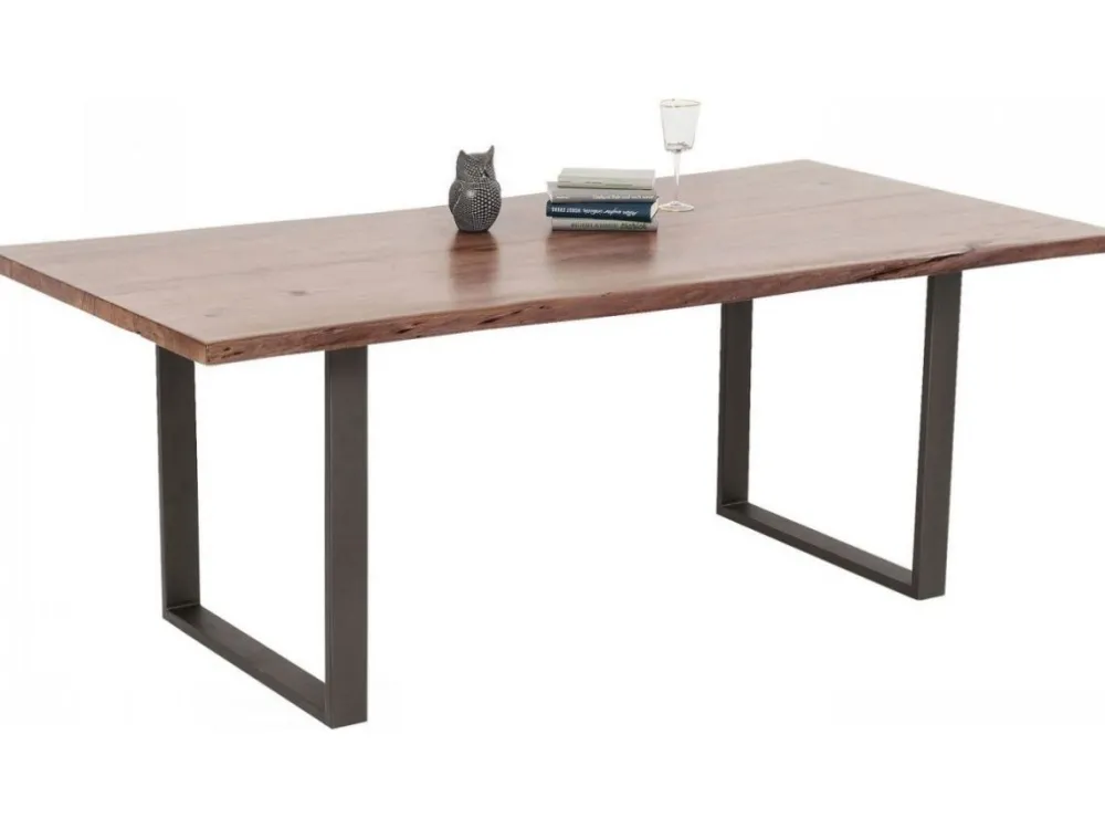 KARE Design Pöydät*Harmony Dark Pöytä, Raaka Metalli 180x90cm