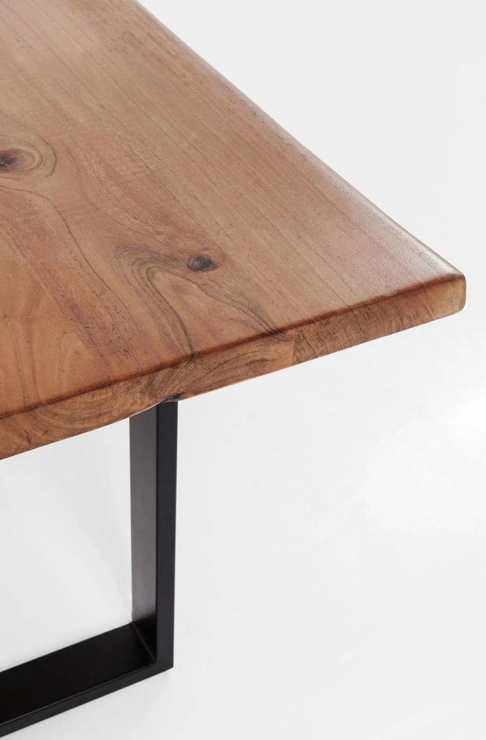 KARE Design Pöydät*Harmony Dark Pöytä, Raaka Metallil 200x100cm