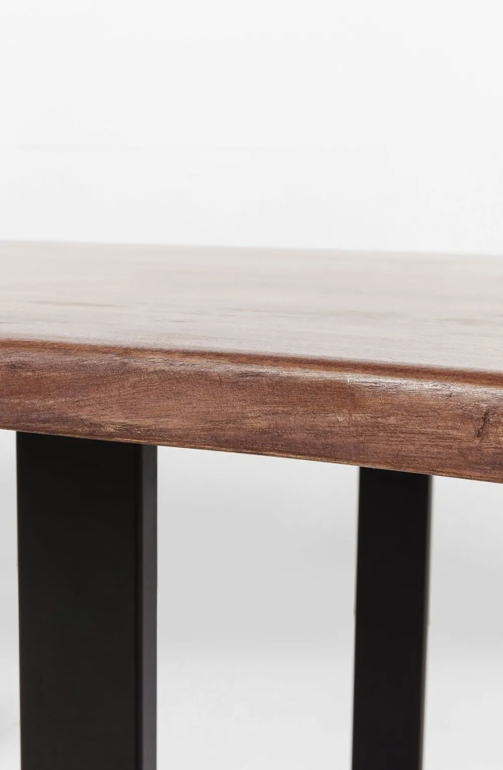 KARE Design Pöydät*Harmony Dark Pöytä, Raaka Metallil 200x100cm