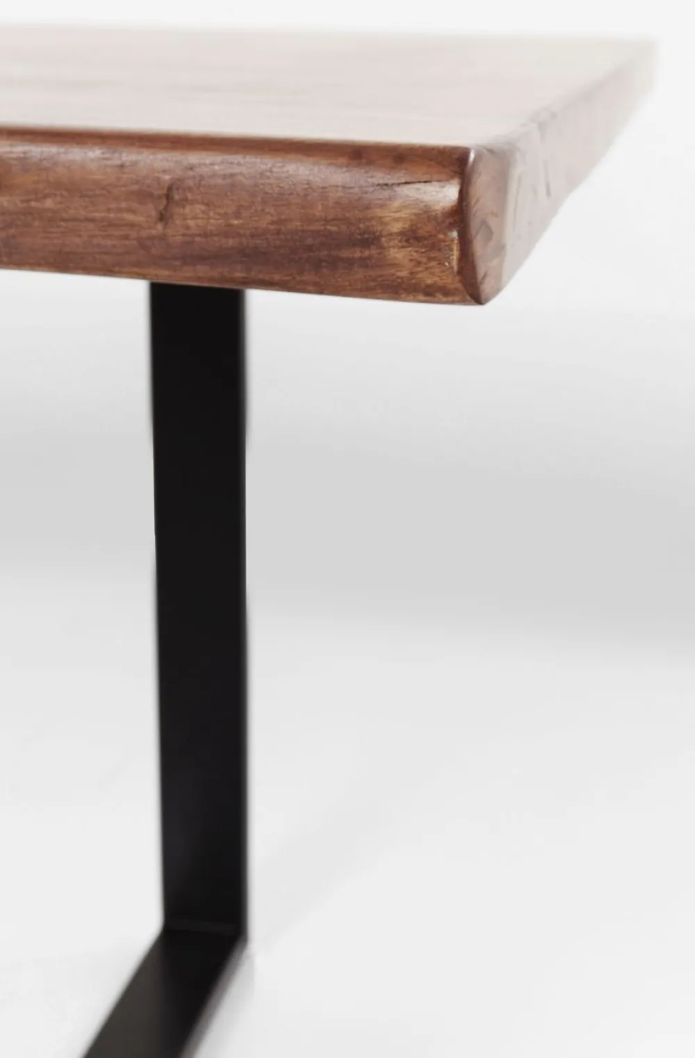 KARE Design Pöydät*Harmony Dark Pöytä, Raaka Metallil 200x100cm