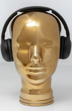 KARE Design Koriste-Esineet*Headphone Mount Gold Metallic Kuuloketeline