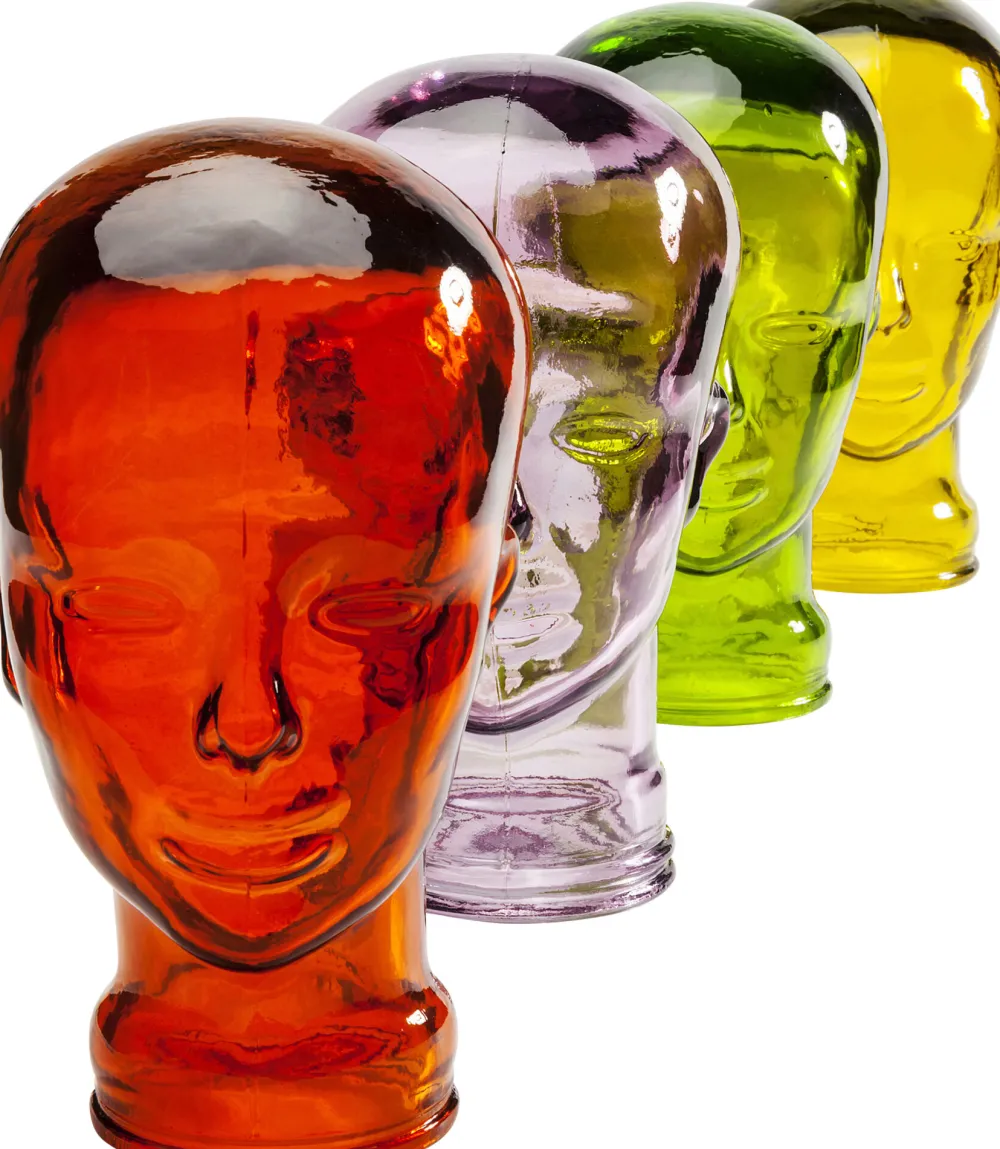 KARE Design Koriste-Esineet*Headphone Mount Transparent Kuuloketeline, Eri Värejä 29cm