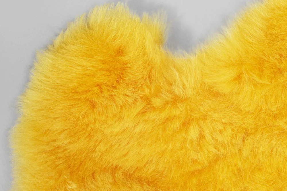 KARE Design Matot*Heidi Lampaantalja, Keltainen 60x85cm