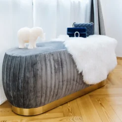 KARE Design Matot*Heidi Lampaantalja Valkoinen 65x85cm