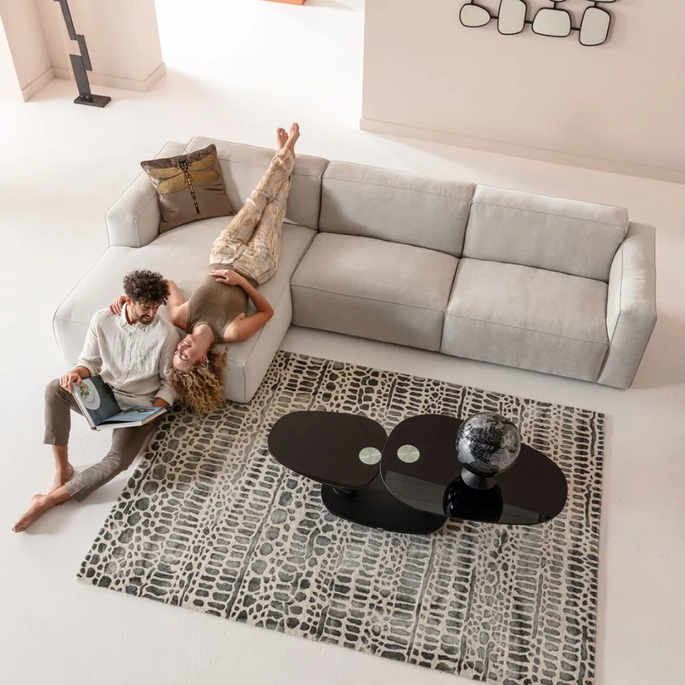 KARE Design Moduulisohvat*Henry Moduulisohva, 3-istuttava - Kermanvärinen, Oikea