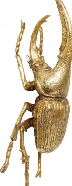 KARE Design Seinäkoristeet*Herkules Beetle Kovakuoriainen Seinäkoriste, Kulta