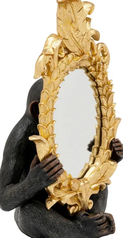 KARE Design Kylpyhuonetarvikkeet*Hidden Monkey Pöytäpeili 22x36cm