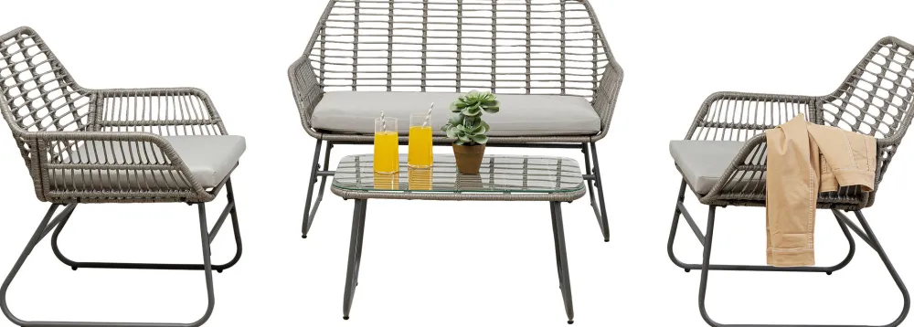 KARE Design Sohvat*Hilo Sohvaryhmä, Ulkokaluste (4/osaa)