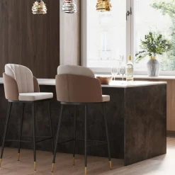 KARE Design Baarituolit*Hojas Baarituoli, Beige