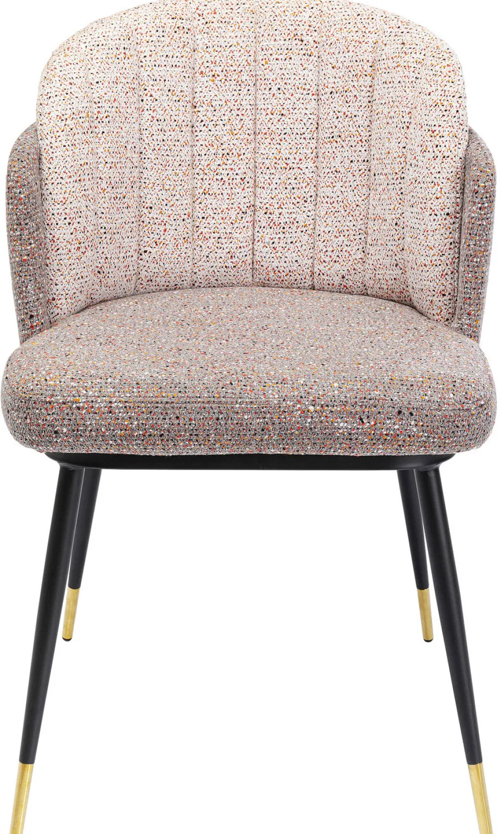 KARE Design Tuolit*Hojas Flitter Tuoli, Beige-ruskea