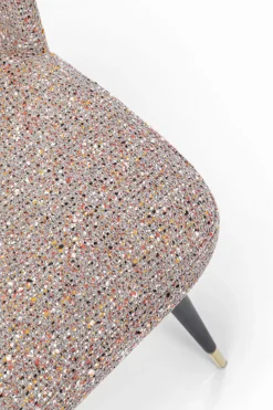 KARE Design Tuolit*Hojas Flitter Tuoli, Beige-ruskea