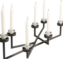 KARE Design Lyhdyt|Kynttilänjalat*Holder Many Arms Kynttilänjalka 11cm