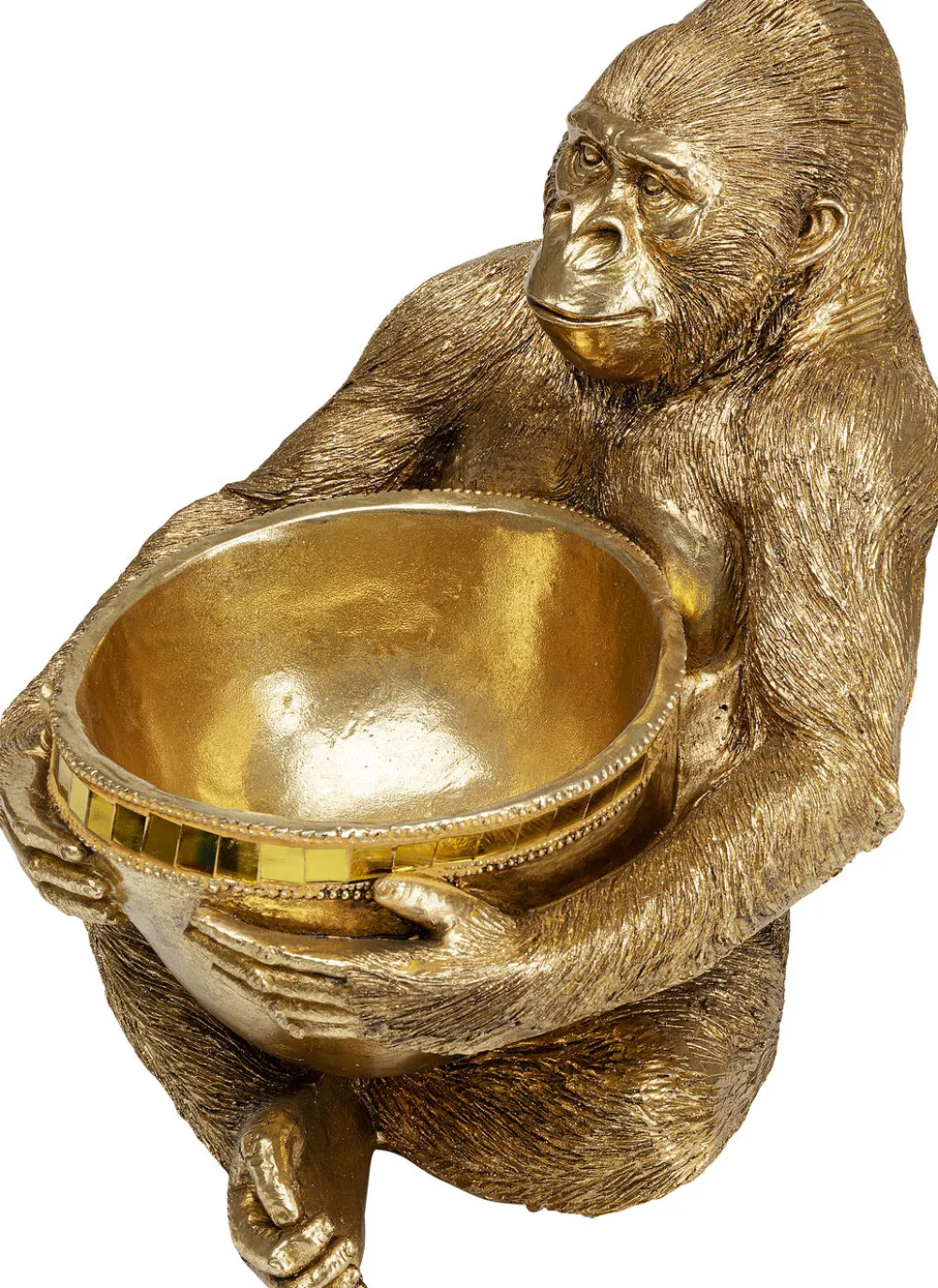 KARE Design Koriste-Esineet*Holding Bowl Gold Koriste-esine 41cm