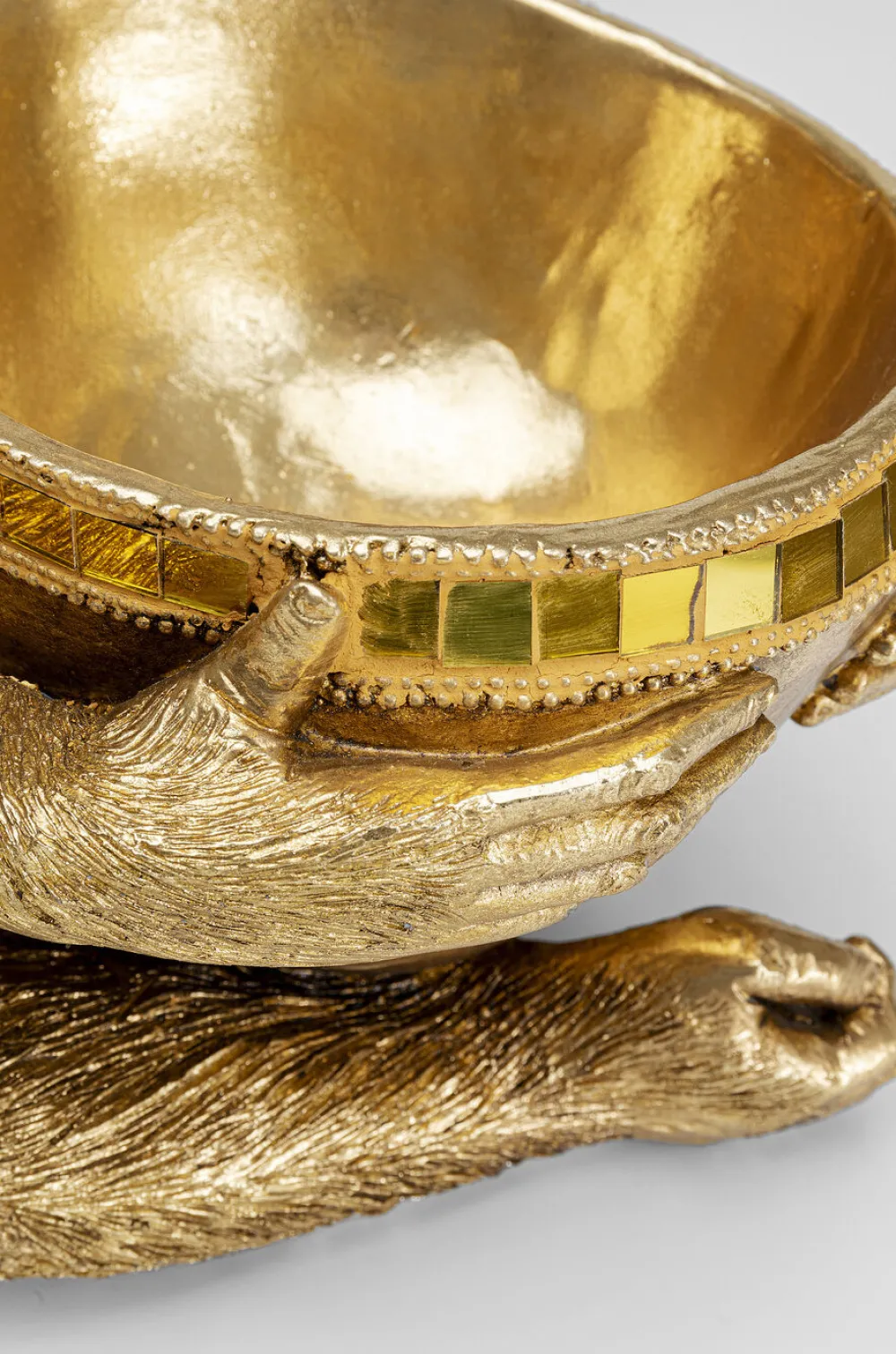 KARE Design Koriste-Esineet*Holding Bowl Gold Koriste-esine 41cm