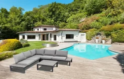 KARE Design Sohvat|Olohuone*Holiday Black Sohvaryhmä, Ulkokaluste (4/osaa)