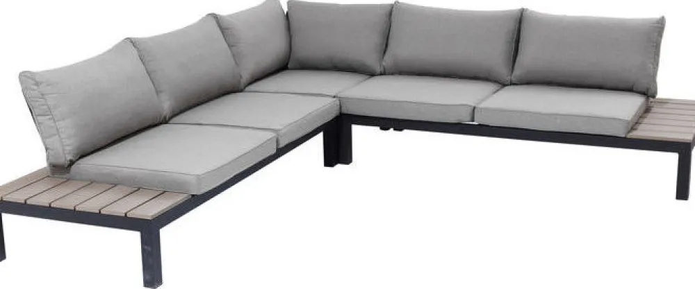 KARE Design Sohvat|Olohuone*Holiday Black Sohvaryhmä, Ulkokaluste (4/osaa)