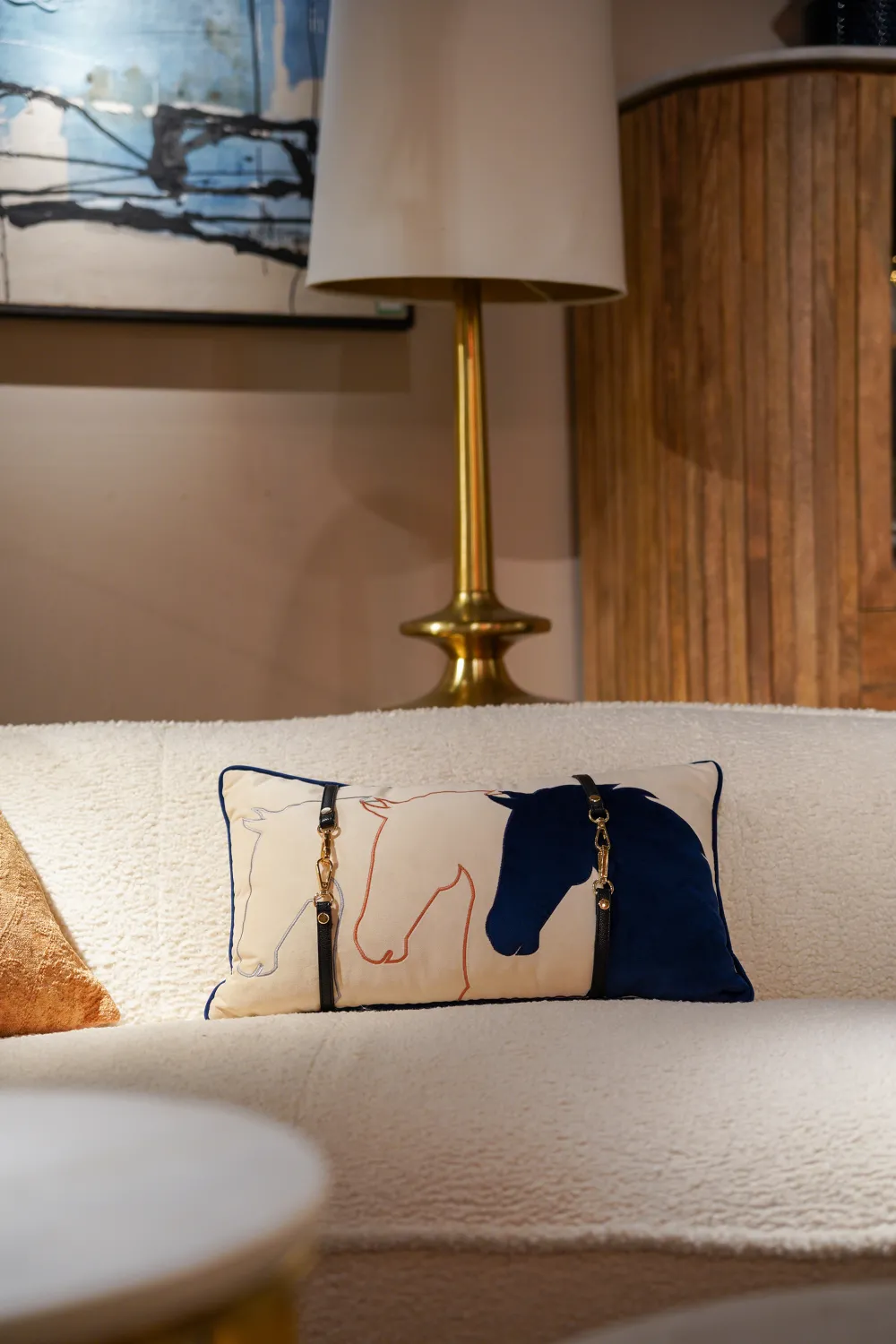 KARE Design Sisustustyynyt*Horsefaces Hevoet Tyyny 28x50cm