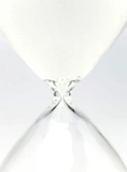 KARE Design Koriste-Esineet*Hourglass Timer Tiimalasi, Valkoinen 45cm