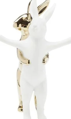 KARE Design Koriste-Esineet*Hugging Rabbits Halaavat Puput Koriste-esine, Medium