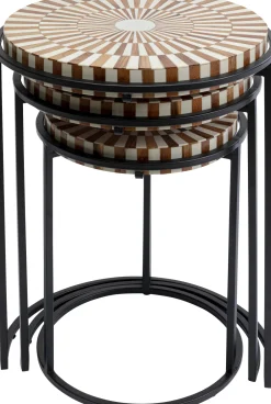 KARE Design Sohvapöydät|Olohuone*Hula Hula Sivupöytä (3/Setti)