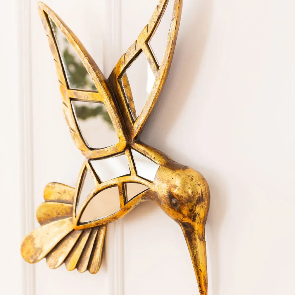 KARE Design Seinäkoristeet*Hummingbird Mirror Kolibri Seinäkoriste 27x32cm